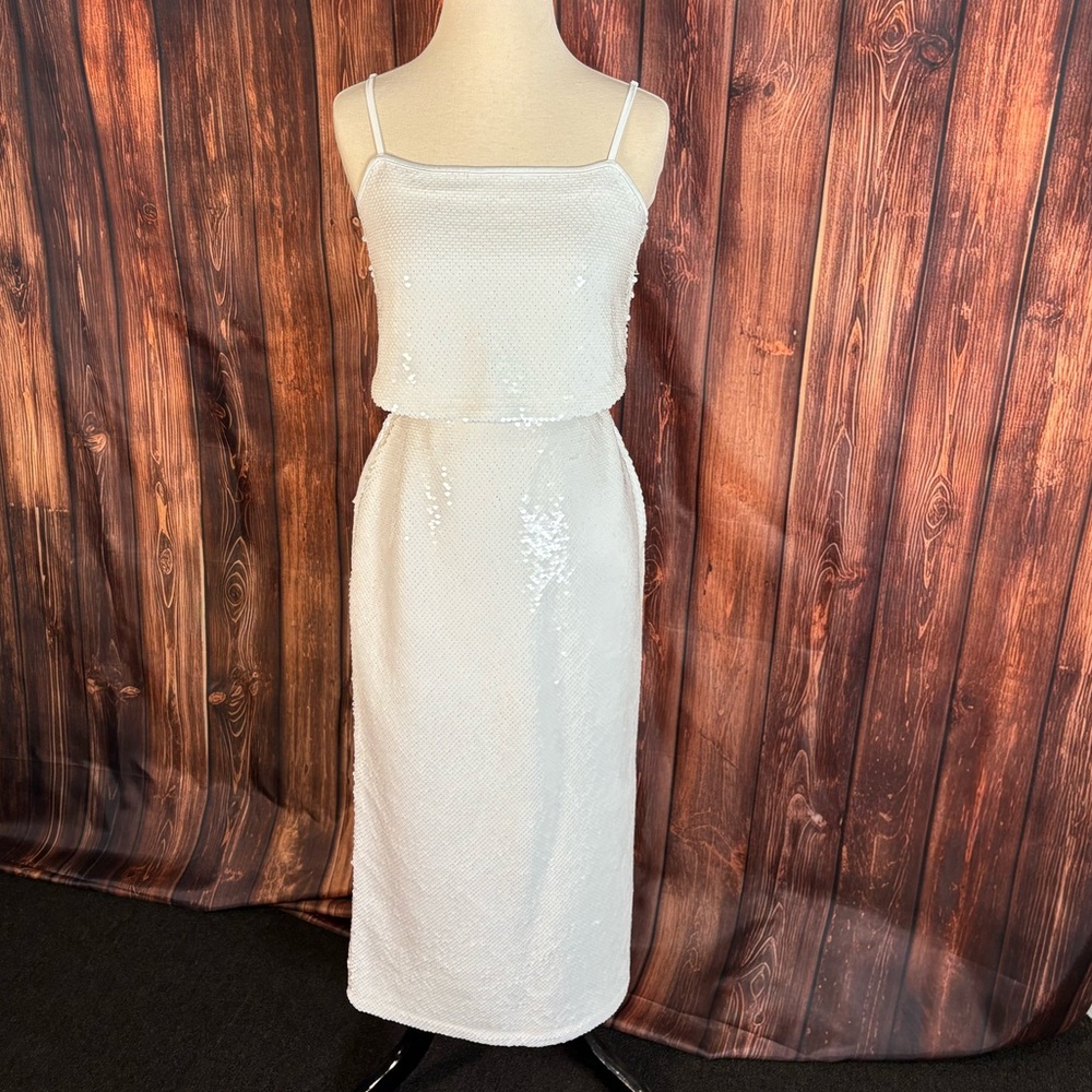 Abercrombie and Fitch new with tags two piece sequin skirt and crop top